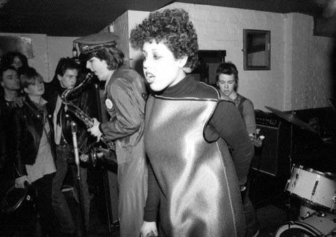 X-Ray Spex, 1977, in Chelsea pub