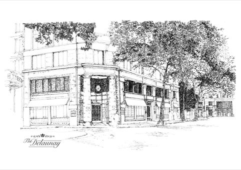 The Delaunay exterior sketch