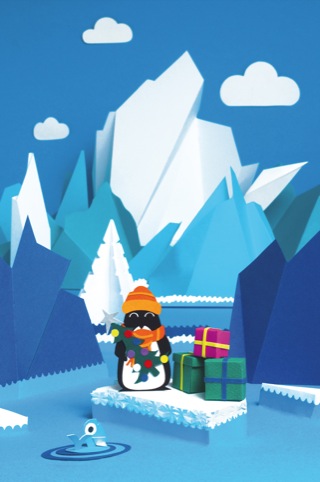 The Arctic Circle's Christmas Card by Damian O'Hara