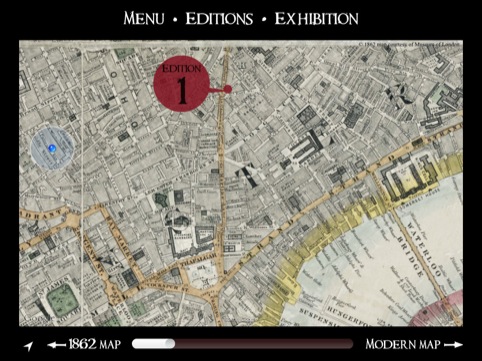 1865 map of London 