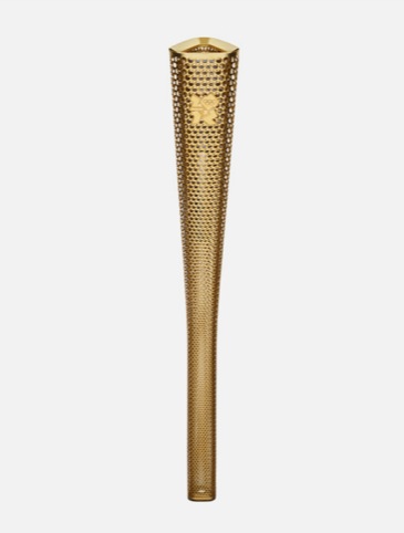 The Olympic torch, by Barber Osgerby