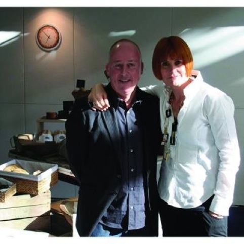 Mary Portas and Callum Lumsden