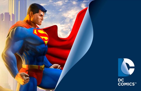 DC Comics brand application