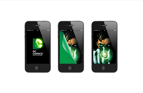 DC Comics brand application