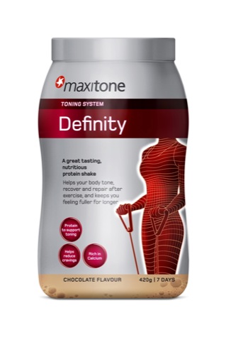 Current Maxitone Definity protein shake