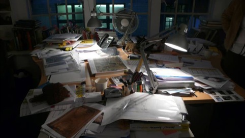 Sarah Greenwood's studio