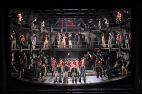 Billy Budd Glyndebourne May 2010 set cosutme designer Chris Oram Alastair Muir