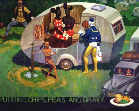 Campsite Cavalcade by Paul Slater 