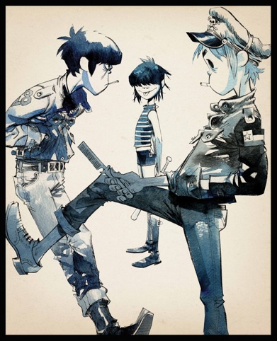 The Lords of Flatbush by Jamie Hewlett