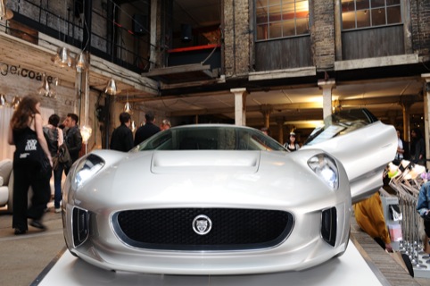 Jaguar at the Farmiloe Building last year