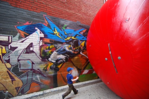 Red Ball in Toronto 