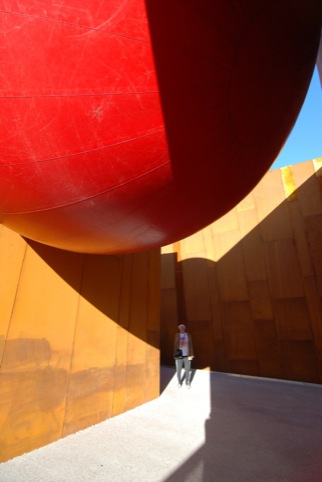 Red Ball in Scottsdale 