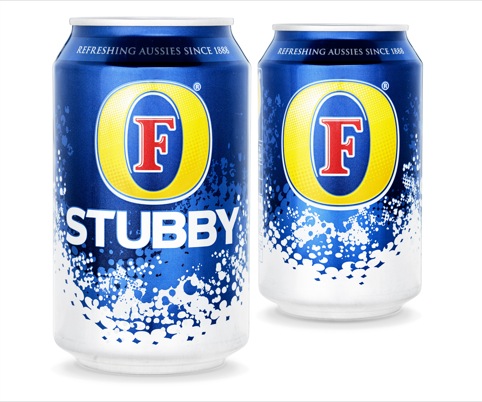 Foster's Stubby can