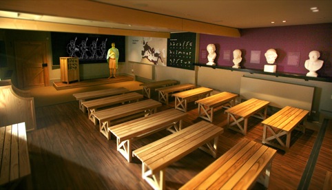 The Roman Education Room classroom