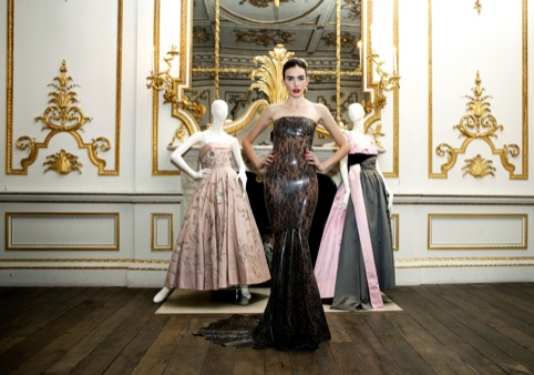 Atsuko Kudo, worn by Georgia Frost with dresses by Hardy Amies and Worth of London, 2011