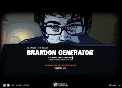 Brandon Generator home page 