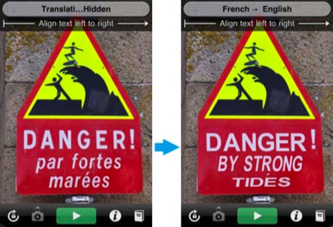 Danger signs translated