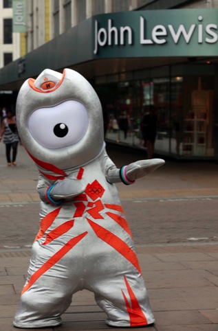 Olympic mascot Wenlock 