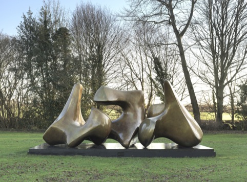 Three Piece Sculpture Vertebrae,  1968 