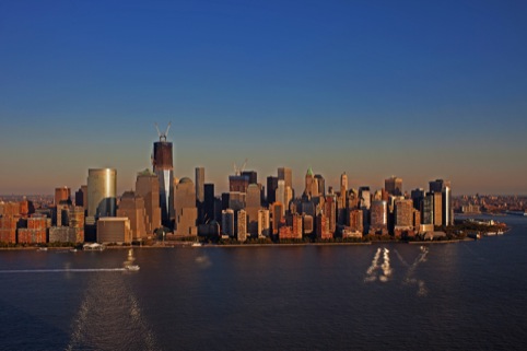 One World Trade Center under construction