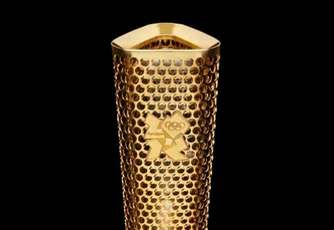 The London 2012 Olympic Torch, by Barber Osgerby