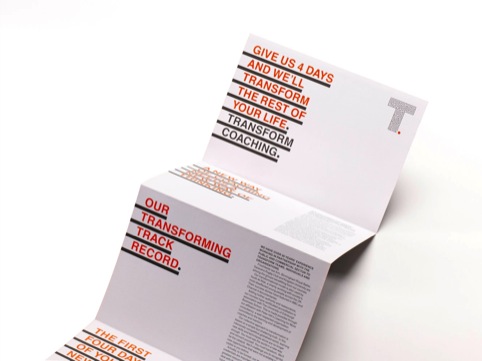 Transform coaching direct mail