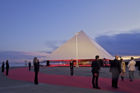 Pavilion Cannes Elevated Pyramid 