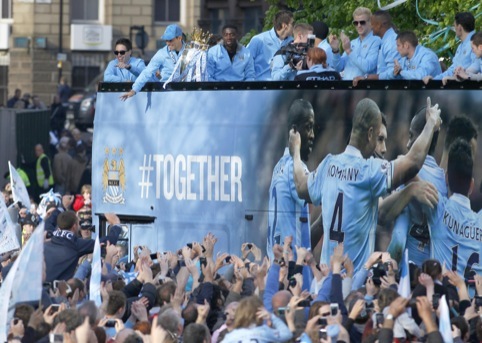 Manchester City's title parade