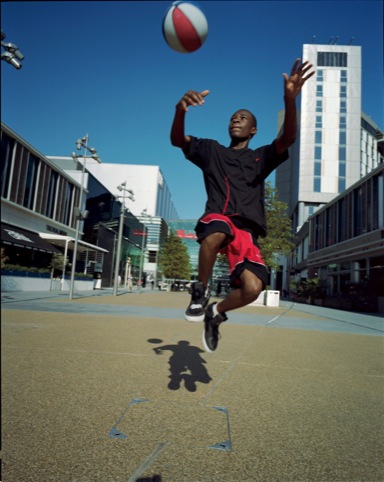 Congo Reomy Darrell Ngami photographed by Stuart Griffiths