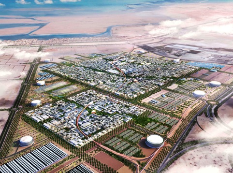 Masdar City by Foster + Partners in the UAE  