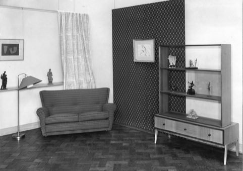 Sculpture in the Home Exhibition of works from Arts Council Collection New Burleigh Gardens London 1953 featuring Kenneth Armitage