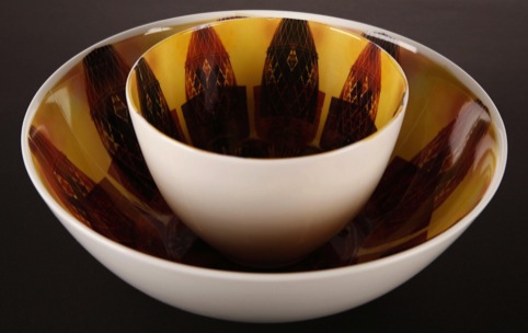 Baroque Bowls, by Emily Ruffle