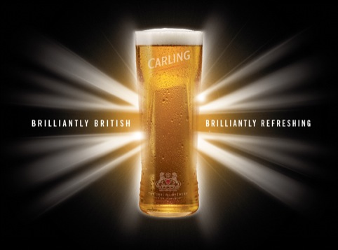 Echo's Carling Brilliantly British Campaign