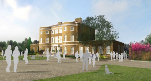 CGI of the new east wing extension