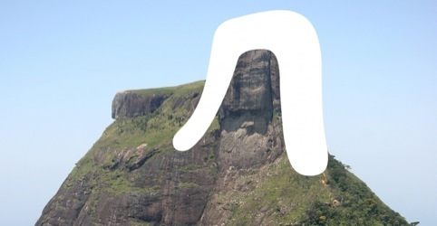 'R' and Rock of Gávea