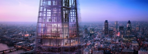 Levels 68, 69 and 72, which will house the View from The Shard