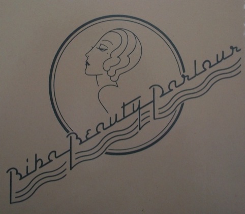 Biba Beauty Parlour Logo 1973, designed by Steve Thomas 