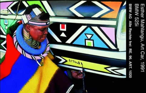 Esther Mahlangu,1992