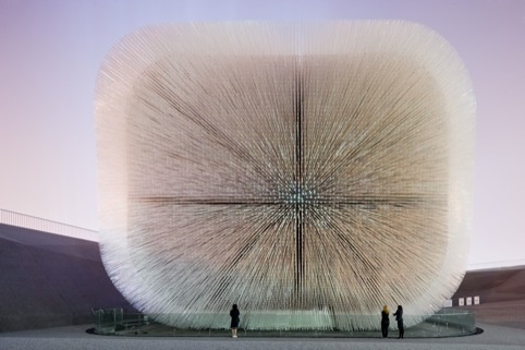 UK Pavilion Seed Cathedral, Shanghai Expo, China 2010, by Thomas Heatherwick