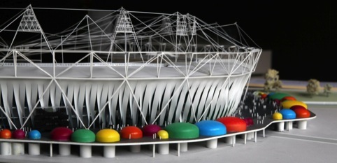 London Olympic Stadium Model