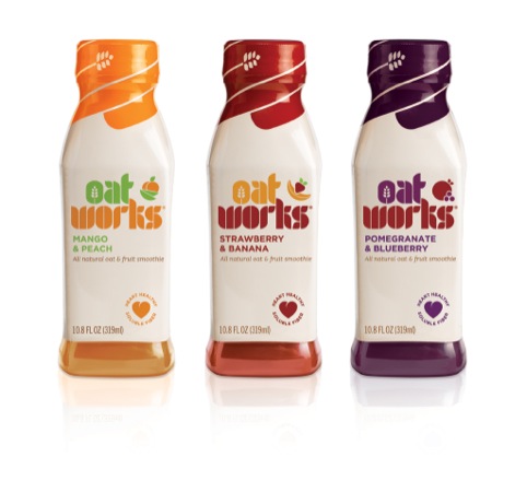 Oat Works packaging by Pearlfisher