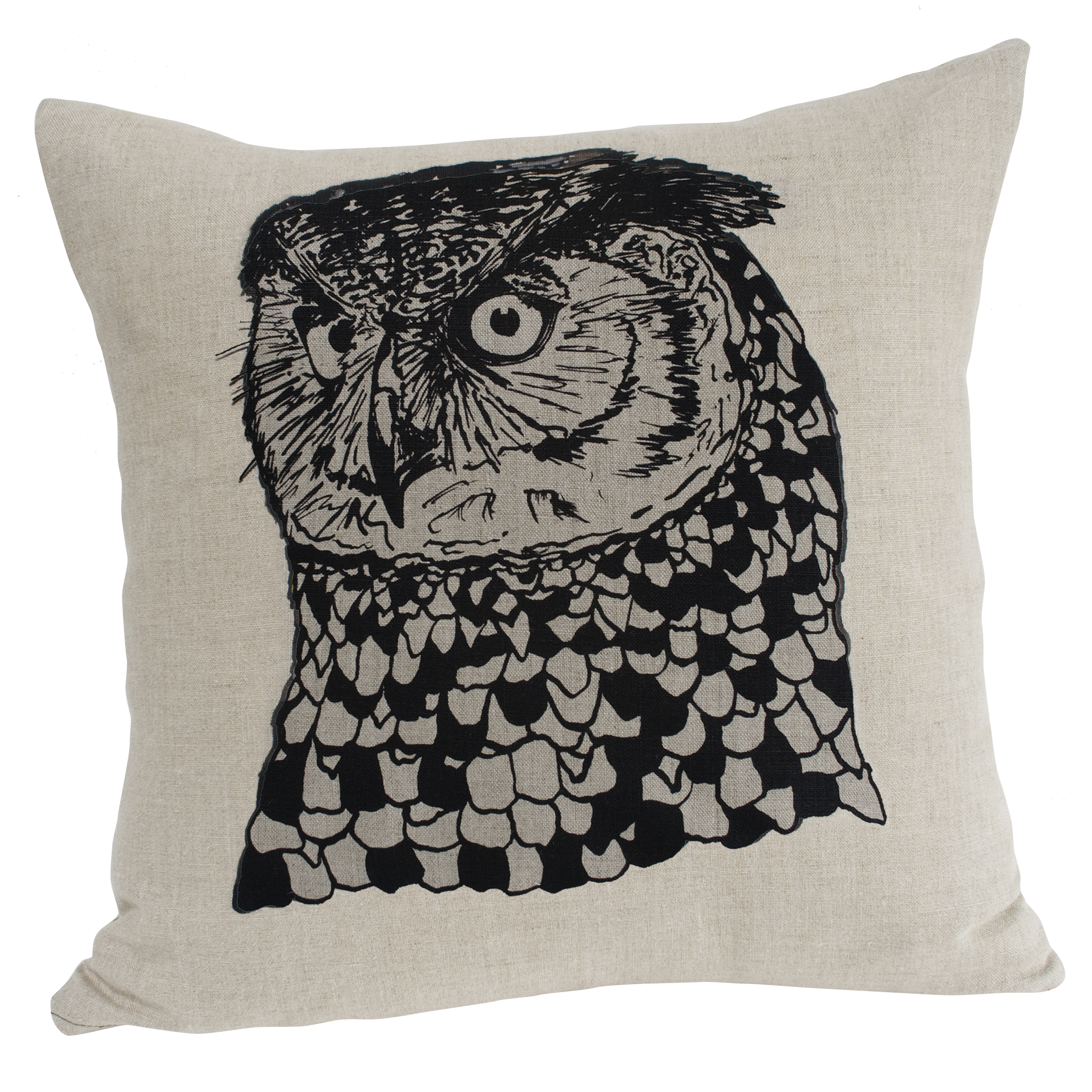 Owl Cushion by Sam Pickard