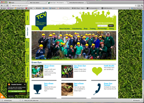 Redesigned website