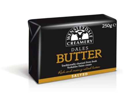 Wensleydale Butter packaging by Chilli UK