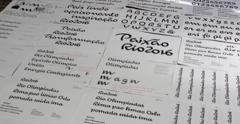 Rio 2016 typeface