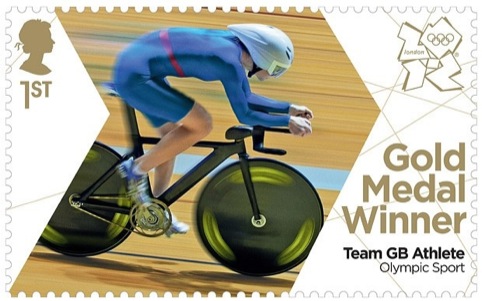 Gold medal stamp