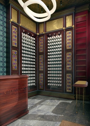 Leadenhall Market Diptyque flaggship by Christopher Jenner