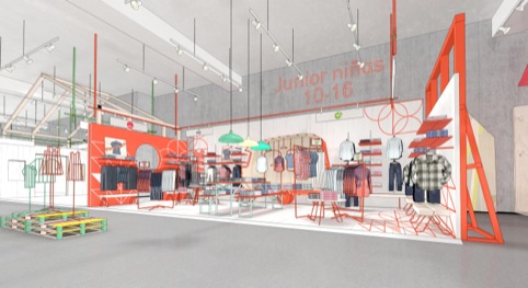 Paris department store in Chile's kids' concept by Dalziel and Pow