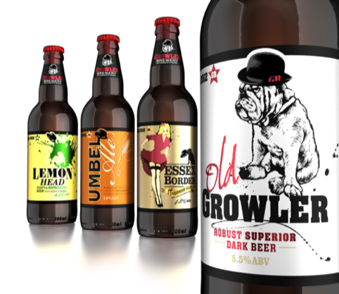 JDO's new Growler beer identity and packaging