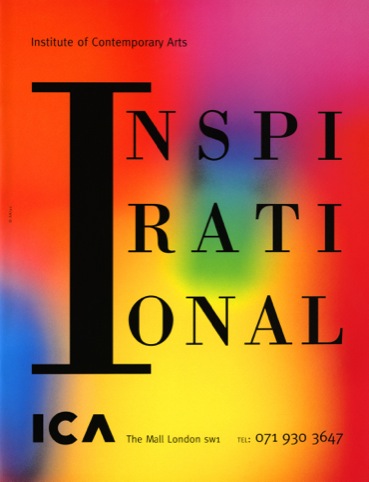 Press advert for Institute of Contemporary Arts (1991)